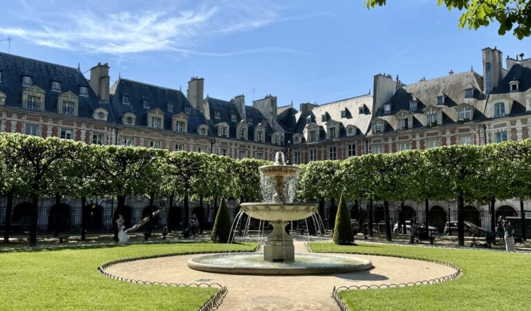 A sunny day exploring off the beaten path in Paris, France